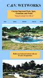 Mobile Screenshot of cv-wetworks.com